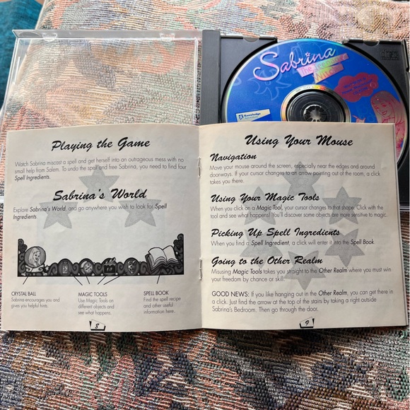 Sabrina The Teenage Witch Spellbound PC, 1998 Win95/98 MAC CD-ROM - Picture 4 of 4